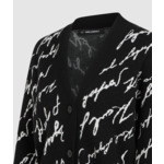 JACQUARD SIGNATURE CARDI