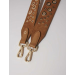 Bandoulière en suède à studs