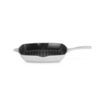 Skillet gril carré 26cm en fonte émaillée vapeur