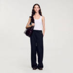 Pantalon taille élastiquée