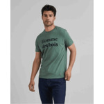 T-shirt col rond vert
