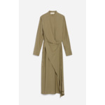 Robe Dolmen En Viscose Mélangée