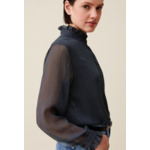 Chemise fluide petits carreaux