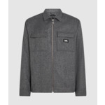 BRUSHED MELANGE OVERSHIRT