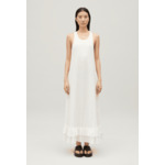 Robe midi volants