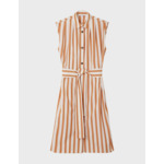 Robe Doraline en popeline ocre
