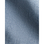 Chemise aristote col italien en chambray marine