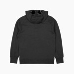 CP Company Hoodie Zippé Diagonal Raised Fleece Noir