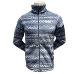 Granite Mountain Printed Fleece Jacket Bleu