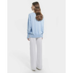 Pull Pucci Bleu Ciel en Polyamide