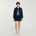 Blouson à boutons officier