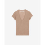 T-Shirt Col V En Lin Rodeo