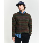 Fair Isle Crew Neck Sweater