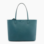 Grand sac cabas Louise en cuir grainé