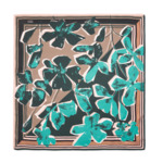 Motif Fleurs Arty - Carré - Grand modèle