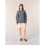 Robe bi-matière laine et organza