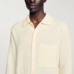 Chemise oversize en maille