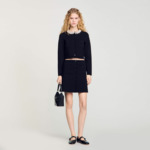 Jupe courte en maille