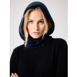 Cagoule en cachemire Lita MARINE