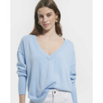 Pull Pucci Bleu Ciel en Polyamide