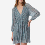 Robe Courte À Imprimé Graphique Ruline