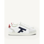 Baskets blanches & bleu marine