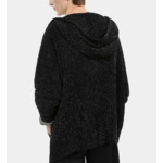 Cardigan Pailleté Noir Homme