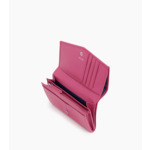 Portefeuille moyen modèle Charlotte en cuir lisse