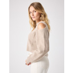 Pull laine Renata TERRE FUMEE