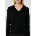 Pull Promesse-Noir en Polyester
