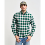 Regular Fit Checked Herringbone Shi