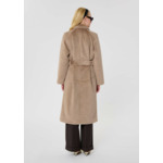 Manteau Isotta-Noisette en Polyester