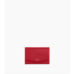 Portefeuille moyen modèle Charlotte en cuir lisse