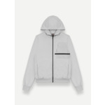 Sweat zippé avec détails en nylon