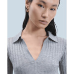 Pull Col Polo Seconde Peau