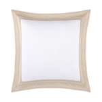 Yves Delorme - Taie d'oreiller en satin blanc, Joyau