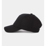 Casquette En Flanelle Noire