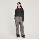 Cardigan en laine certifiée