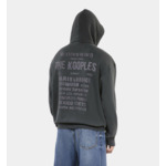 Sweatshirt À Capuche Et Sérigraphie Noir Homme