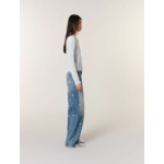 Cardigan à col bijoux amovible