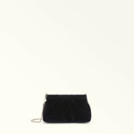 FURLA NUVOLA MINI CROSSBODY POUCH - VELVET SATIN