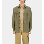 Chemise Militaire Poches Plaquees Homme