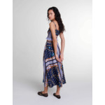 Jupe short satinée imprimée