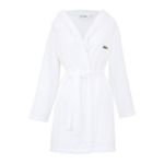 Lacoste - Peignoir de bain en coton 250 g/m², L Confort