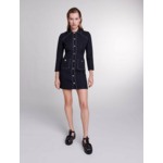 Robe courte en tweed