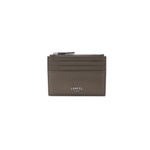 Lettrine De Lancel - Porte Carte Zip - Fumée