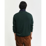 Pull ras du cou avec écusson