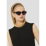 Robe Rohane-Noir en Polyester Recyclé