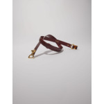 Ceinture fine en cuir à mors lion