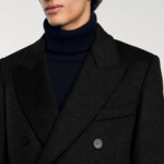 Manteau 3/4 croisé